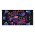 Sagittarius And Astrological Signs Print Beach Towel