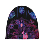 Sagittarius And Astrological Signs Print Beanie