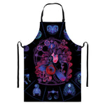 Sagittarius And Astrological Signs Print Bib Apron With Pocket
