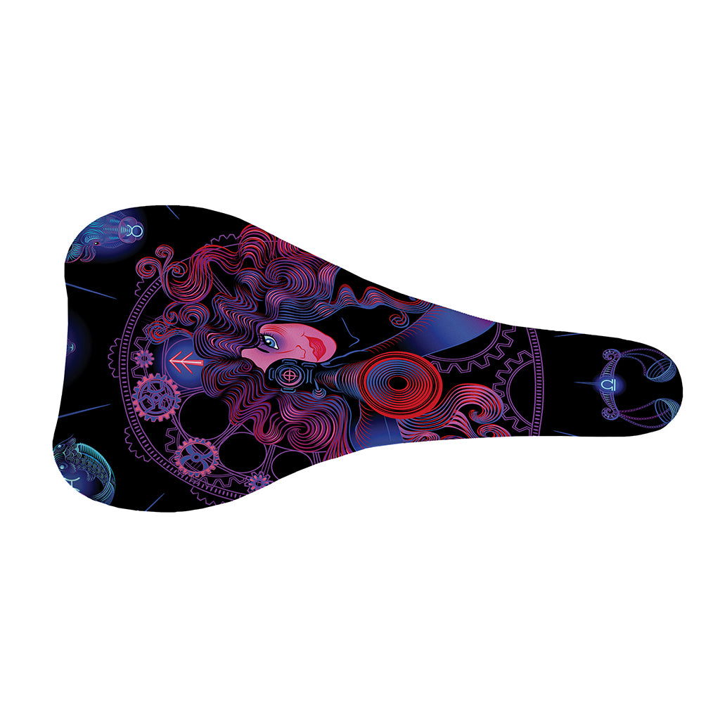 Sagittarius And Astrological Signs Print Bicycle Seat Cover