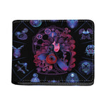 Sagittarius And Astrological Signs Print Bifold Wallet