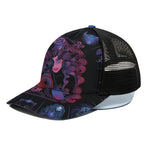 Sagittarius And Astrological Signs Print Black Mesh Trucker Cap