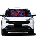 Sagittarius And Astrological Signs Print Car Windshield Snow Cover