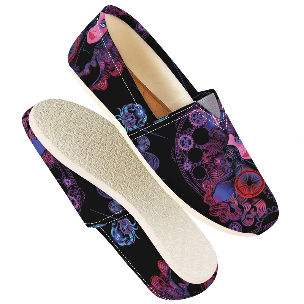 Sagittarius And Astrological Signs Print Casual Shoes