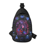 Sagittarius And Astrological Signs Print Chest Bag