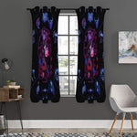 Sagittarius And Astrological Signs Print Curtain