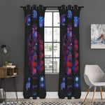 Sagittarius And Astrological Signs Print Curtain
