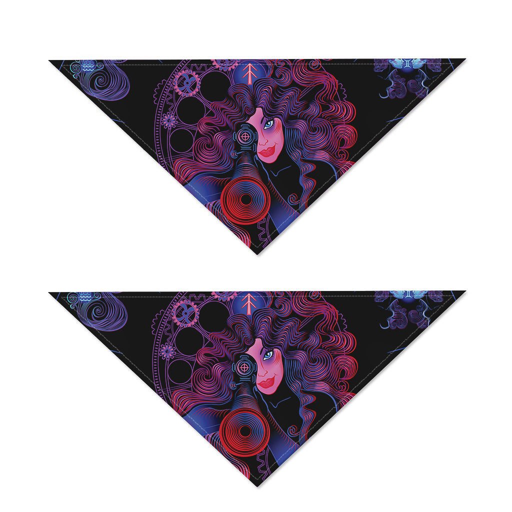 Sagittarius And Astrological Signs Print Dog Bandana