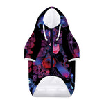 Sagittarius And Astrological Signs Print Dog Zip Up Hoodie