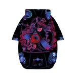 Sagittarius And Astrological Signs Print Dog Zip Up Hoodie