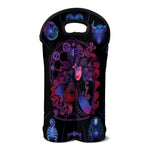 Sagittarius And Astrological Signs Print Double Neoprene Wine Tote