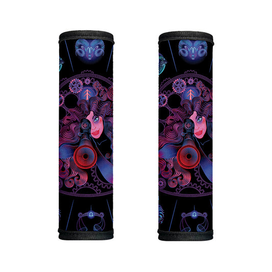 Sagittarius And Astrological Signs Print Handle Covers