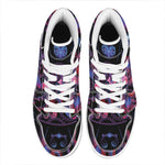Sagittarius And Astrological Signs Print High Top Leather Sneakers