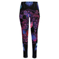 Sagittarius And Astrological Signs Print High-Waisted Pocket Leggings