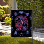 Sagittarius And Astrological Signs Print House Flag