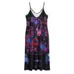 Sagittarius And Astrological Signs Print Jersey Midi Cami Dress