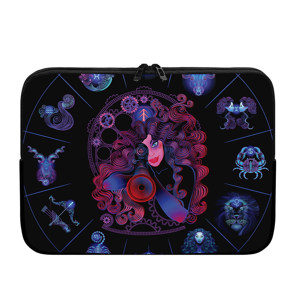 Sagittarius And Astrological Signs Print Laptop Sleeve