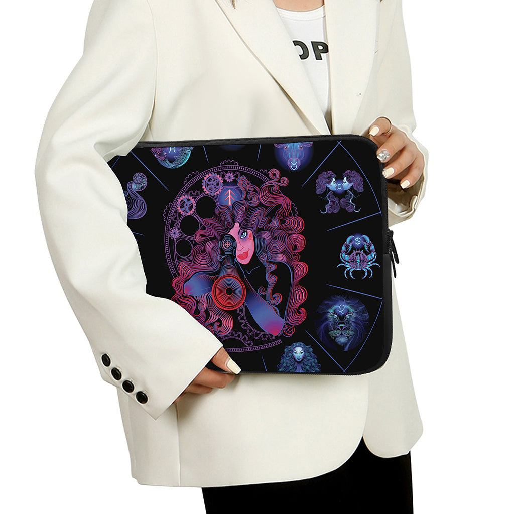 Sagittarius And Astrological Signs Print Laptop Sleeve