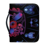 Sagittarius And Astrological Signs Print Leather Bible Cover