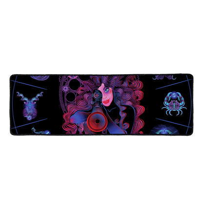 Sagittarius And Astrological Signs Print Long Kitchen Mat
