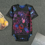 Sagittarius And Astrological Signs Print Men's Bodysuit