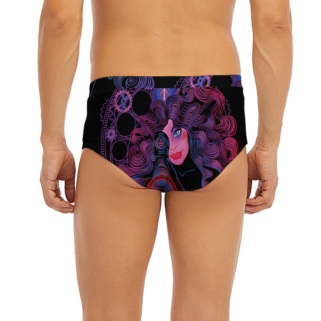 Sagittarius And Astrological Signs Print Men's Briefs