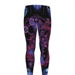 Sagittarius And Astrological Signs Print Men's leggings