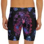 Sagittarius And Astrological Signs Print Men's Long Boxer Briefs