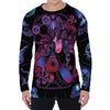 Sagittarius And Astrological Signs Print Men's Long Sleeve T-Shirt