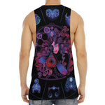Sagittarius And Astrological Signs Print Men's Muscle Tank Top
