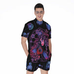Sagittarius And Astrological Signs Print Men's Rompers