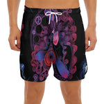 Sagittarius And Astrological Signs Print Men's Split Running Shorts
