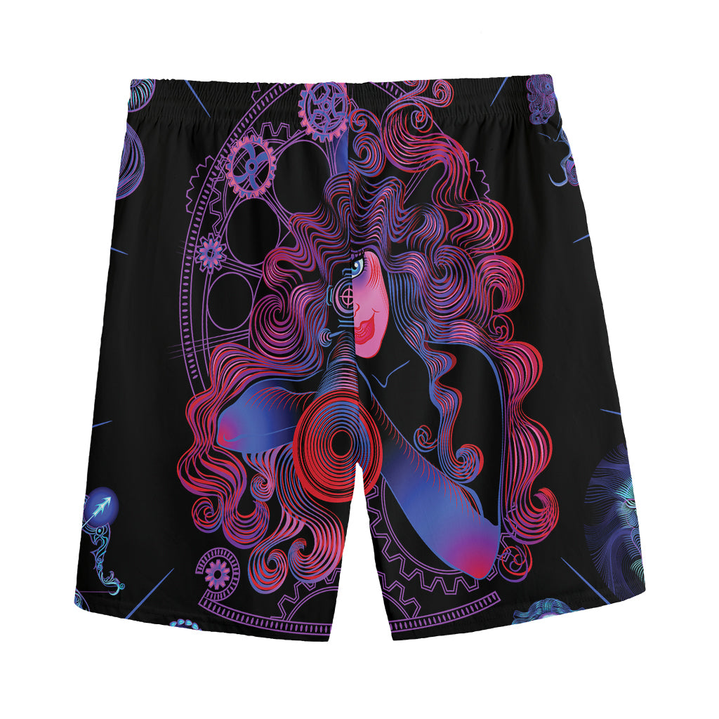 Sagittarius And Astrological Signs Print Men's Sports Shorts