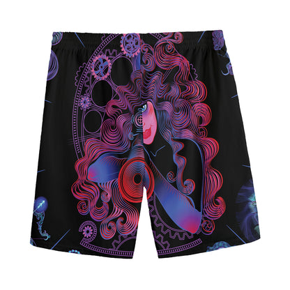 Sagittarius And Astrological Signs Print Men's Sports Shorts