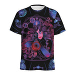 Sagittarius And Astrological Signs Print Men's Sports T-Shirt