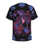 Sagittarius And Astrological Signs Print Men's Sports T-Shirt