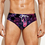 Sagittarius And Astrological Signs Print Men's Swim Briefs