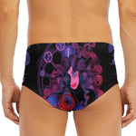 Sagittarius And Astrological Signs Print Men's Triangle Swim Briefs