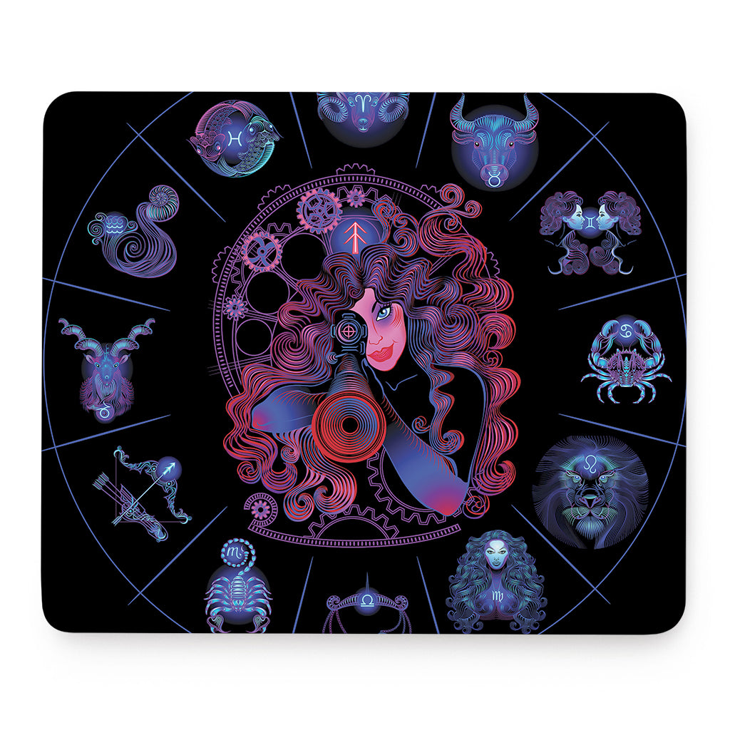 Sagittarius And Astrological Signs Print Mouse Pad