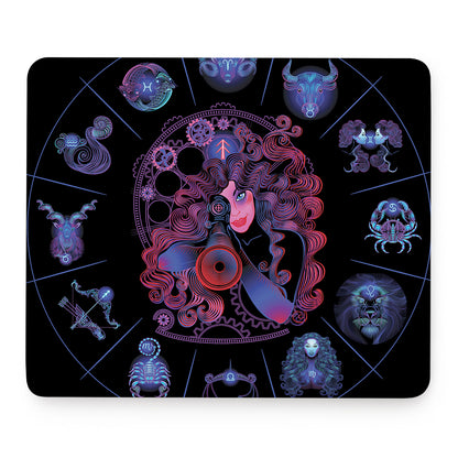 Sagittarius And Astrological Signs Print Mouse Pad