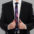 Sagittarius And Astrological Signs Print Necktie