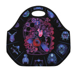 Sagittarius And Astrological Signs Print Neoprene Lunch Bag
