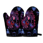 Sagittarius And Astrological Signs Print Oven Mitts