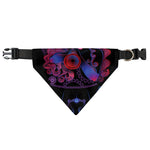 Sagittarius And Astrological Signs Print Over The Collar Dog Bandana