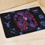 Sagittarius And Astrological Signs Print Polyester Doormat