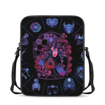 Sagittarius And Astrological Signs Print Rectangular Crossbody Bag