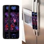 Sagittarius And Astrological Signs Print Refrigerator Handle Covers