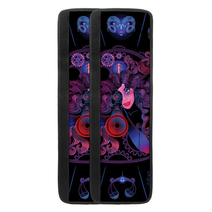 Sagittarius And Astrological Signs Print Refrigerator Handle Covers