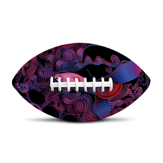 Sagittarius And Astrological Signs Print Rugby Ball