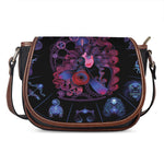 Sagittarius And Astrological Signs Print Saddle Bag